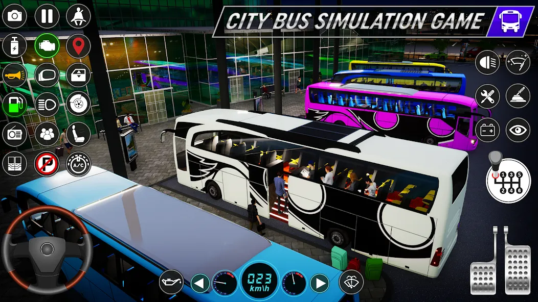 City Bus Simulator: Bus Games — скриншот 4