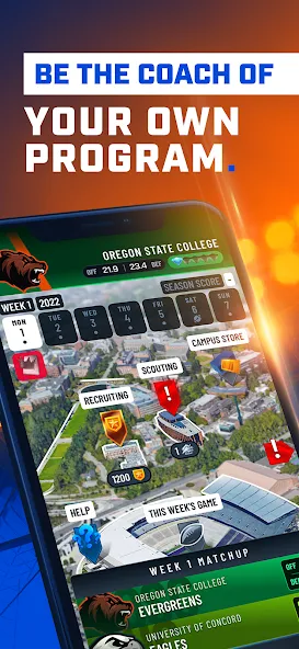 The Program: College Football — скриншот 1 The Program: College Football — скриншот 1