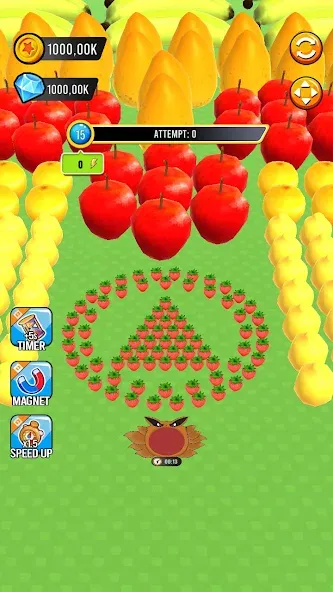 Fruit hole: Black hole — скриншот 1