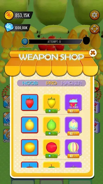 Fruit hole: Black hole — скриншот 4