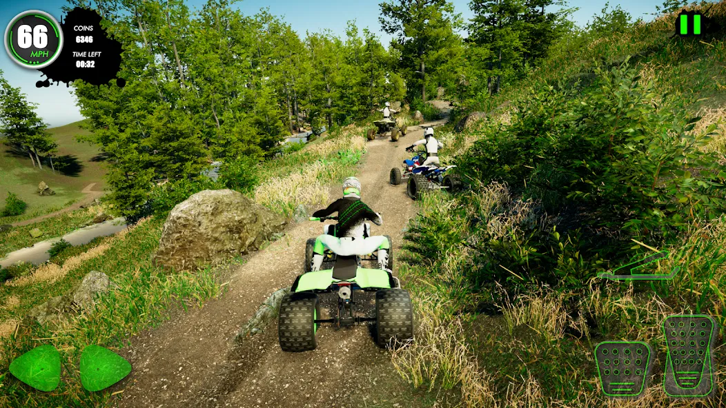 Atv Car Games Bike Offroad 4x4 — скриншот 3