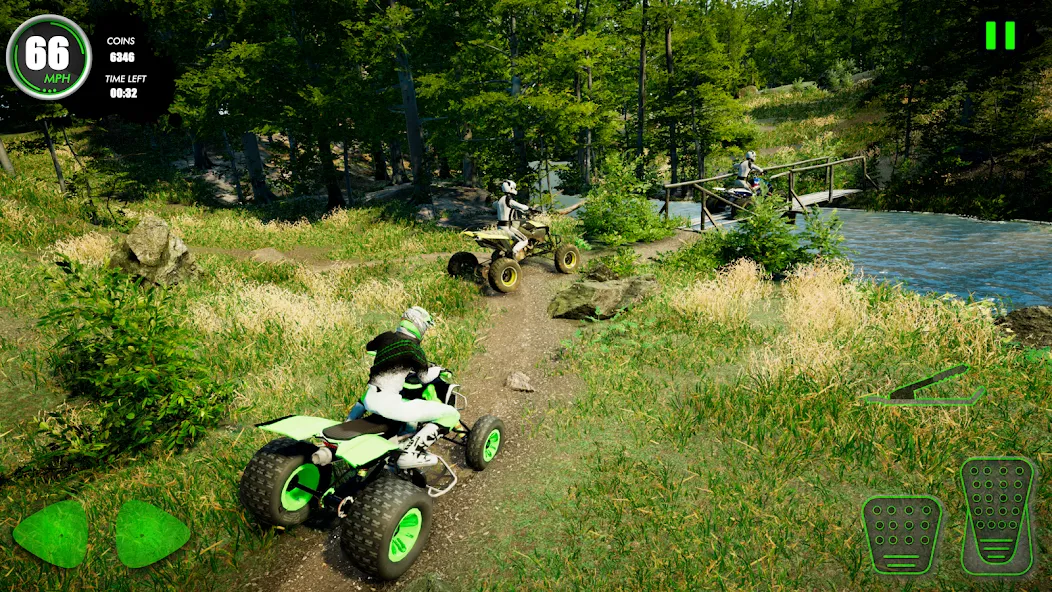 Atv Car Games Bike Offroad 4x4 — скриншот 5