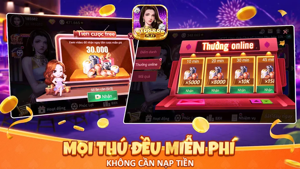 VIP8888 Play - Sòng Bạc ONLINE — скриншот 2