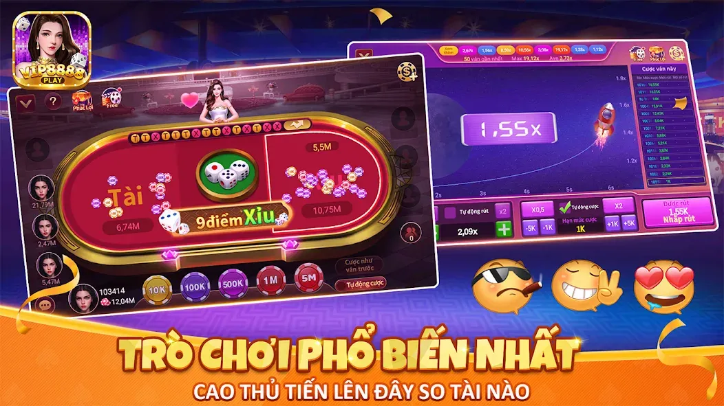 VIP8888 Play - Sòng Bạc ONLINE — скриншот 3