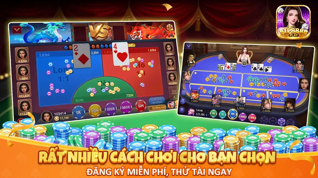 VIP8888 Play - Sòng Bạc ONLINE — скриншот 4
