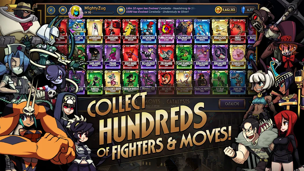 Skullgirls: Fighting RPG — скриншот 3
