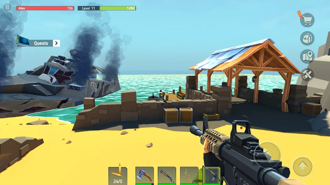 TEGRA: Zombie survival island — скриншот 2 TEGRA: Zombie survival island — скриншот 2
