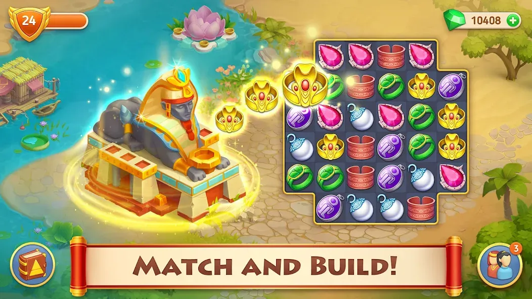 Cradle of Empires: 3 in a Row — скриншот 1