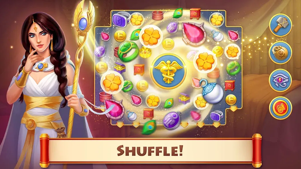 Cradle of Empires: 3 in a Row — скриншот 2