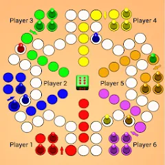 Скачать Ludo 3D Online — МОД Много денег