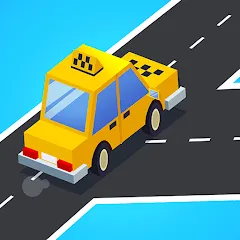 Скачать Taxi Run: Traffic Driver — версия Много денег и без рекламы