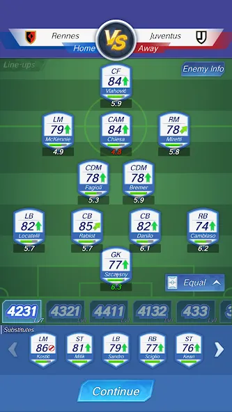 Football Rising Star — скриншот 2