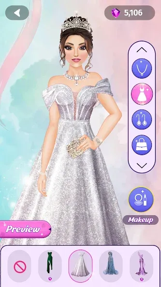 Dress Up Fashion: Makeup Games — скриншот 2