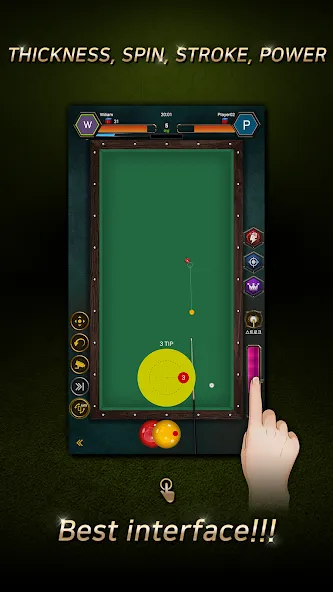Real Billiards Battle - carom — скриншот 3