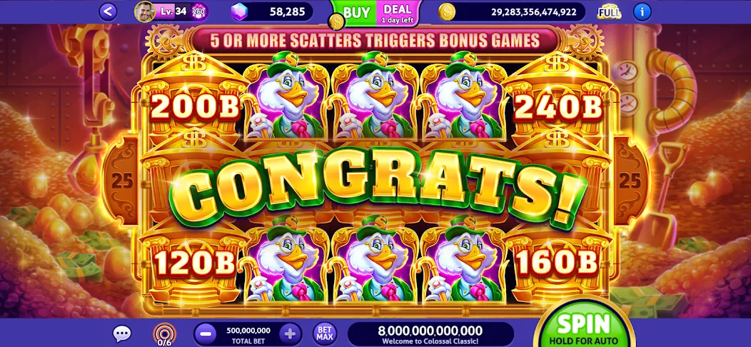 Club Vegas Slots Casino Games — скриншот 3
