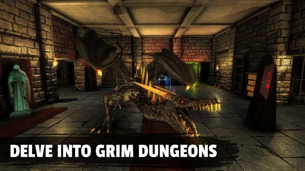 Moonshades RPG Dungeon Crawler — скриншот 3