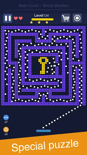Balls Crush - Bricks Breaker — скриншот 2 Balls Crush - Bricks Breaker — скриншот 2