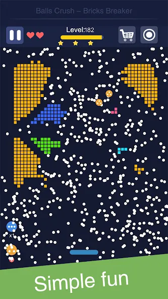 Balls Crush - Bricks Breaker — скриншот 5