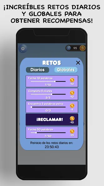 Conecta - Juego de Palabras — скриншот 4