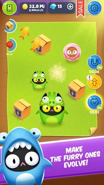 Cat Evolution Clicker — скриншот 2