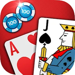 Blackjack 21 MOD — Много денег