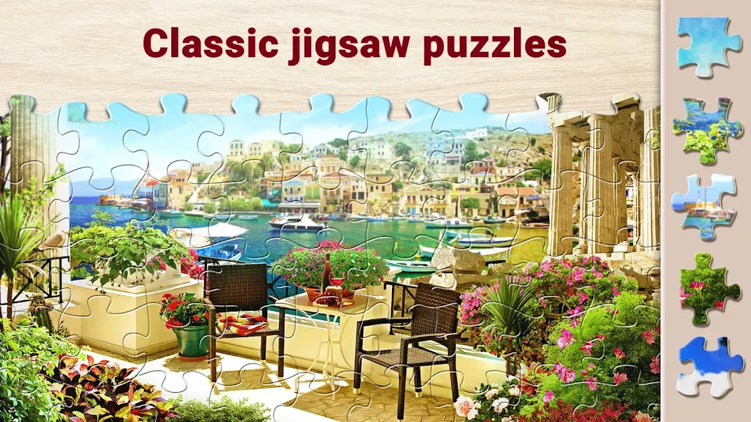 Magic Jigsaw Puzzles－Games HD — скриншот 5