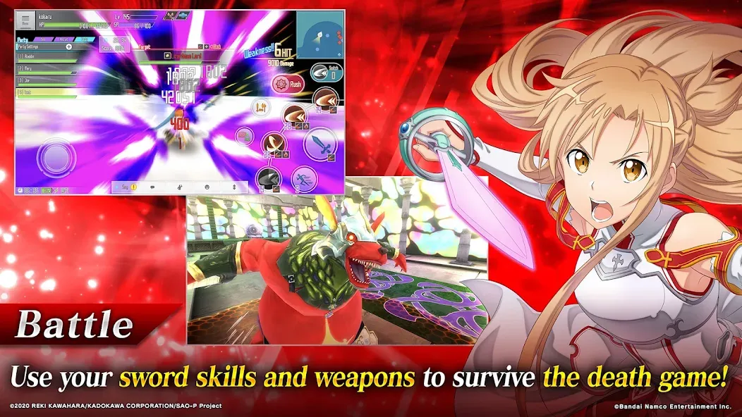 SAO Integral Factor - MMORPG — скриншот 3 SAO Integral Factor - MMORPG — скриншот 3