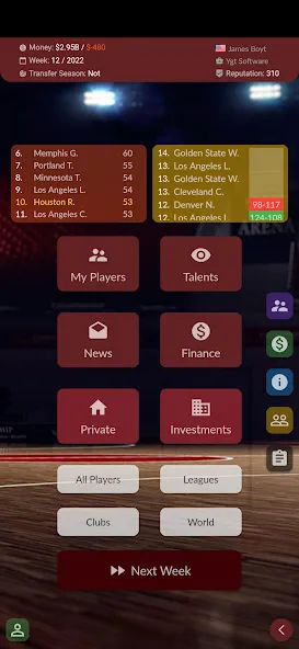 Basketball Agent — скриншот 1