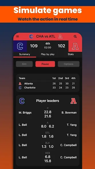 Basketball Legacy Manager 23 — скриншот 2