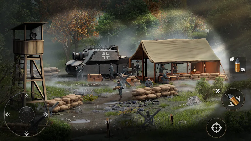 World of Artillery: Cannon War — скриншот 1 World of Artillery: Cannon War — скриншот 1
