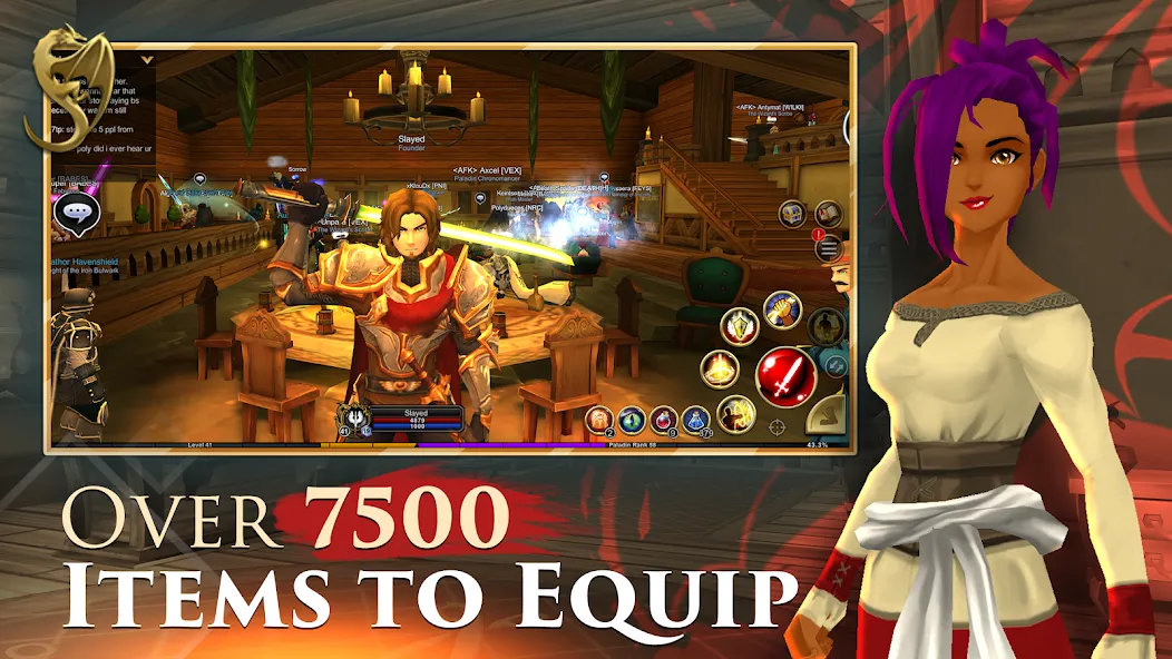 AdventureQuest 3D MMO RPG — скриншот 4