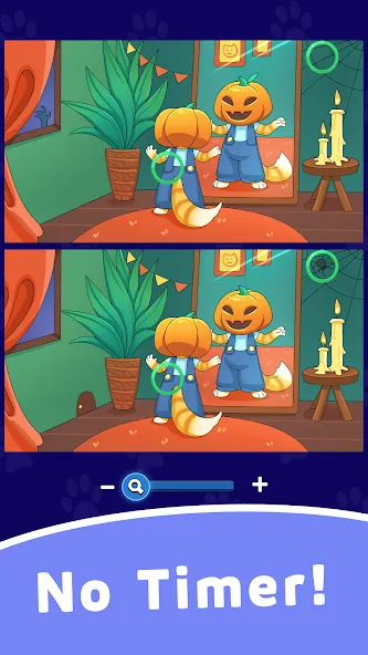 Find Differences: Cute Cats — скриншот 3