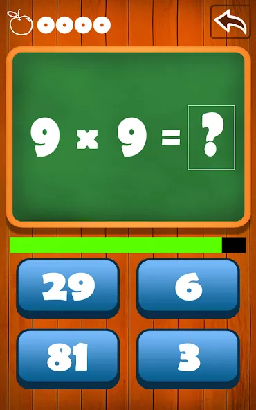 Learn multiplication table — скриншот 2