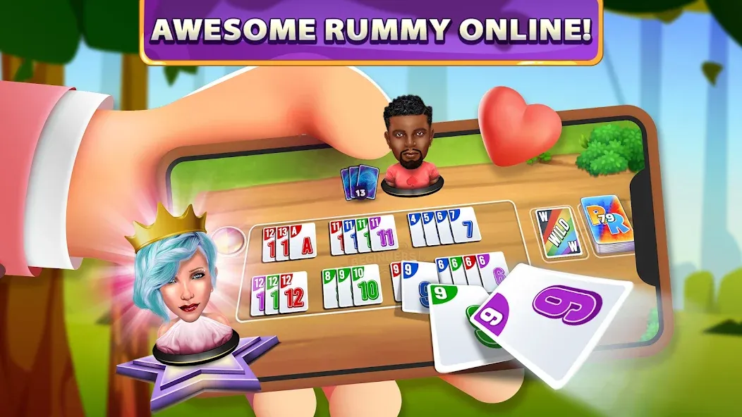 Rummy Rush - Classic Card Game — скриншот 1