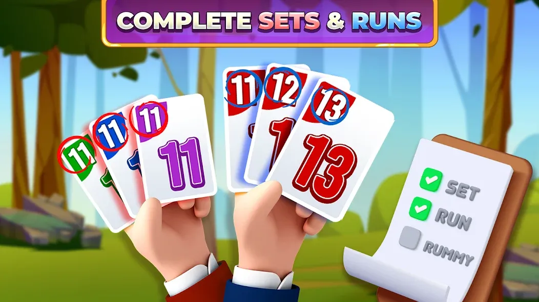 Rummy Rush - Classic Card Game — скриншот 2