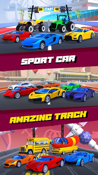 Car Race 3D - Racing Master — скриншот 3 Car Race 3D - Racing Master — скриншот 3