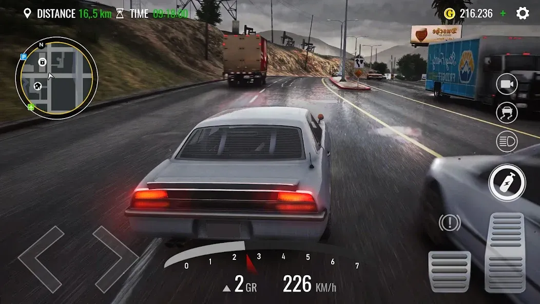 Traffic Driving Car Simulator — скриншот 3