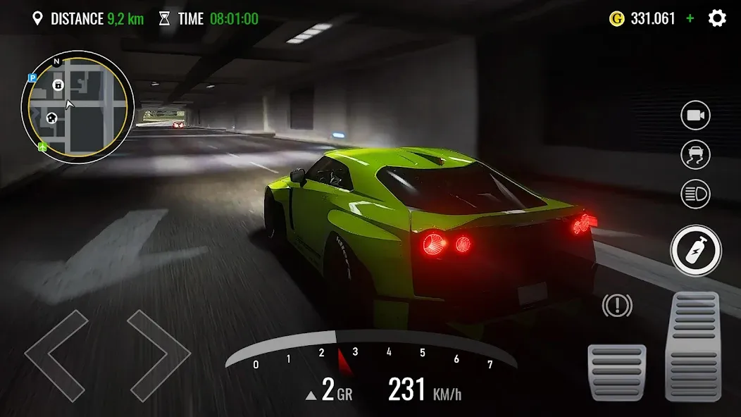 Traffic Driving Car Simulator — скриншот 4