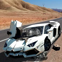 Скачать взлом Driving Simulator: Car Crash — Много денег