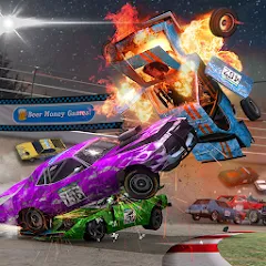 Взломанная Demolition Derby 3 — Много денег и всё открыто