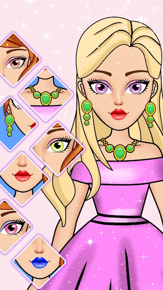 DIY Paper Princess Doll Games — скриншот 1