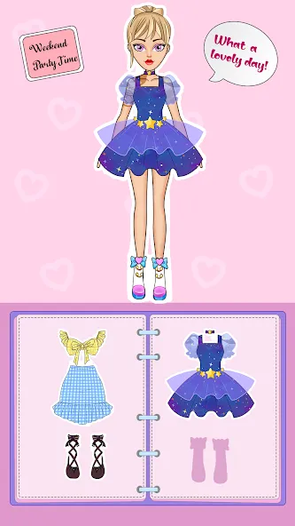 DIY Paper Princess Doll Games — скриншот 4