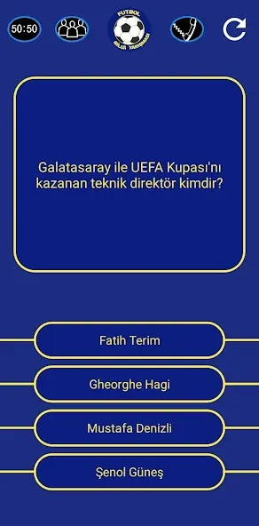 Türkiye Süper Ligi Bilgi Oyunu — скриншот 2