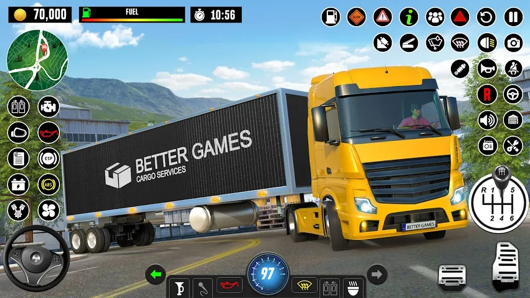 Truck Games - Driving School — скриншот 1