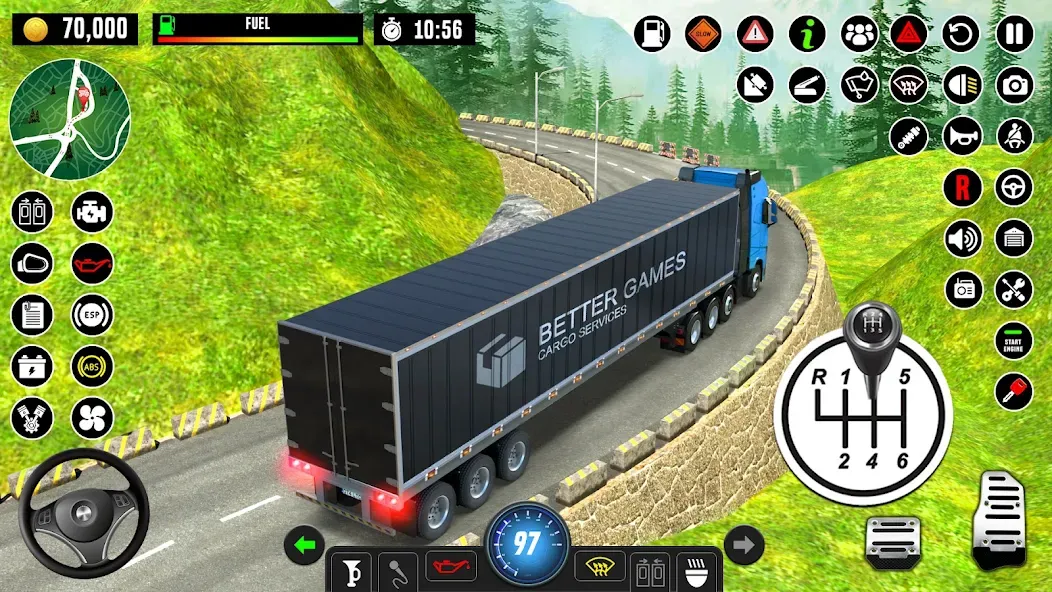 Truck Games - Driving School — скриншот 3