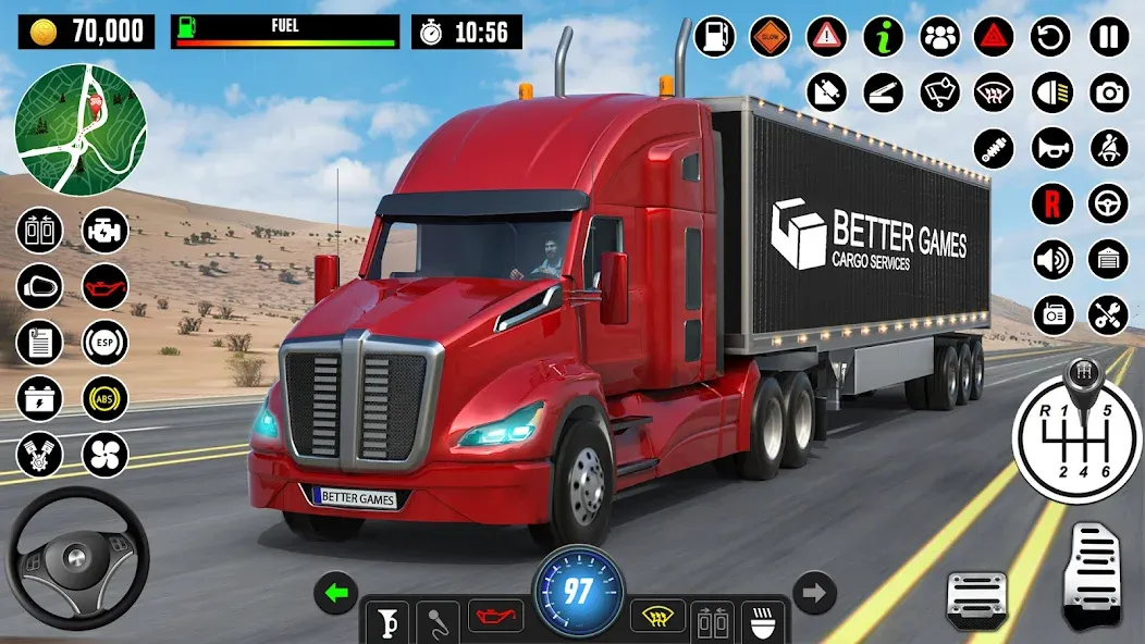 Truck Games - Driving School — скриншот 5