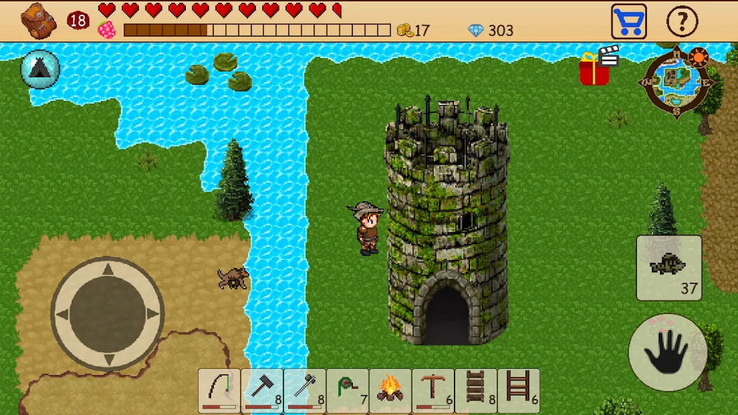 Survival RPG: Open World Pixel — скриншот 3