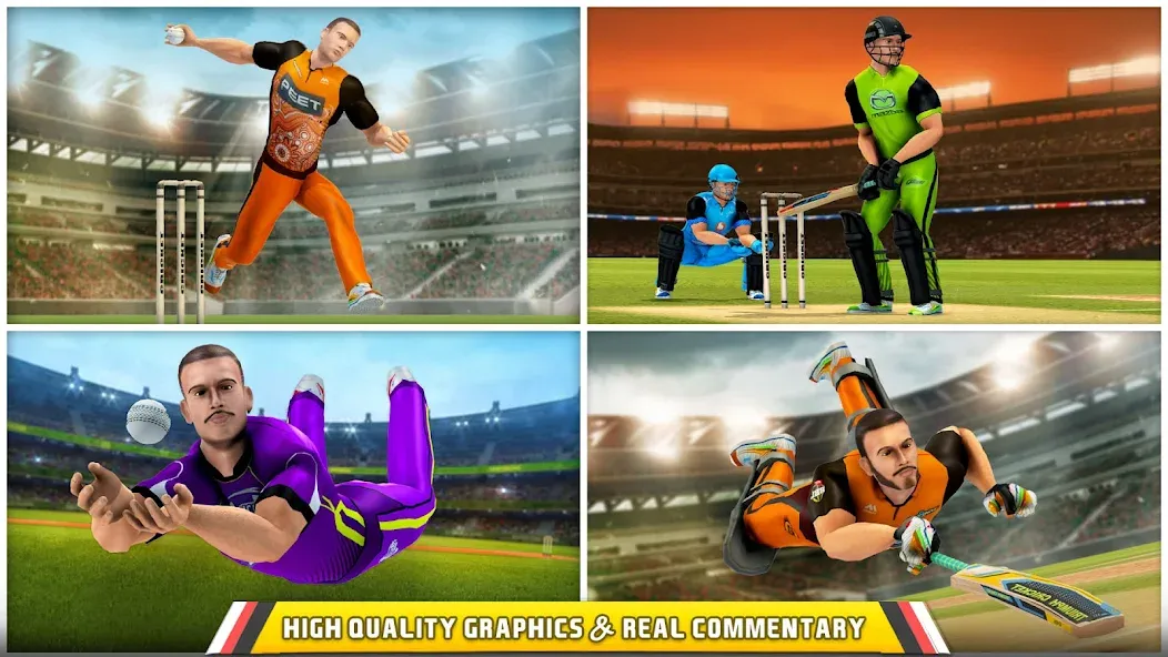 Aussie T20 Cricket Game 2023 — скриншот 3 Aussie T20 Cricket Game 2023 — скриншот 3