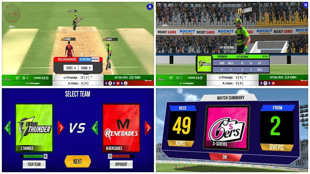 Aussie T20 Cricket Game 2023 — скриншот 4 Aussie T20 Cricket Game 2023 — скриншот 4