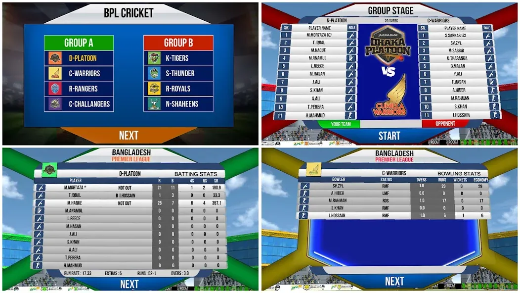 Bangladesh Cricket T20 Game — скриншот 5